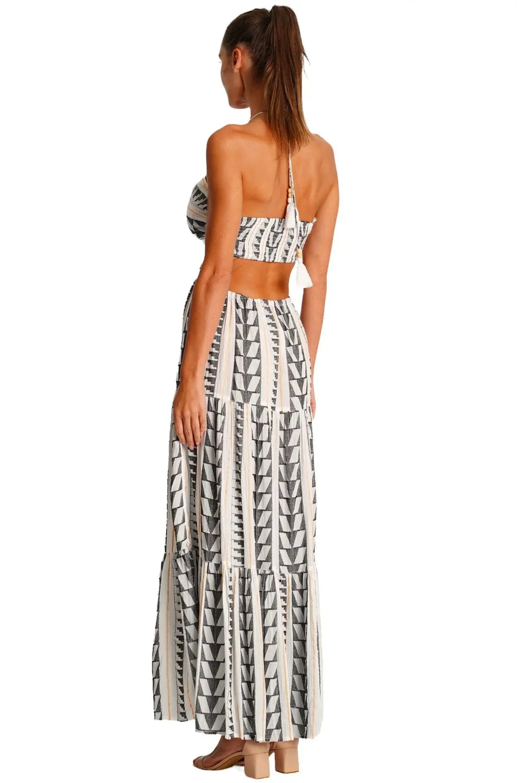 Cut Out Maxi Dress-1