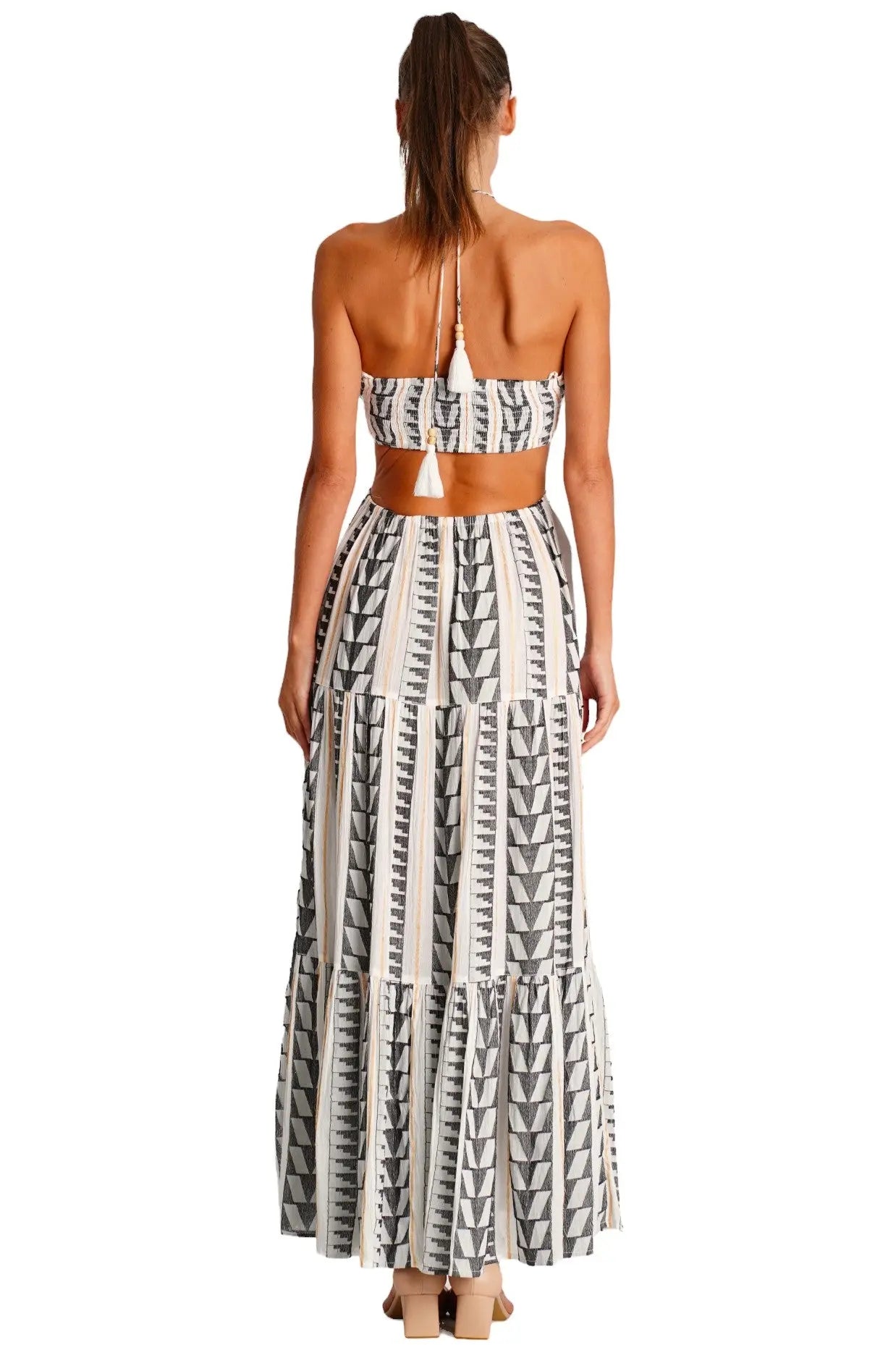 Cut Out Maxi Dress-2