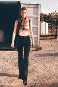 Super High Rise Classic Flare Jeans-0
